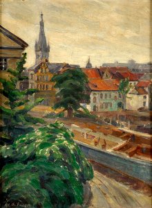 Adolf de Haer Stadtansicht