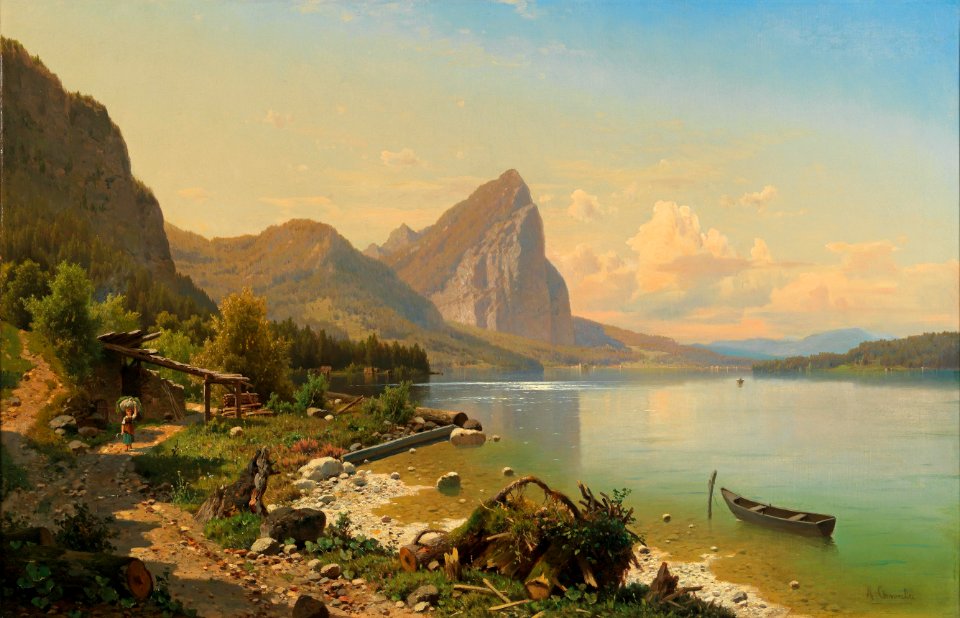 Adolf Chwala Partie am Mondsee