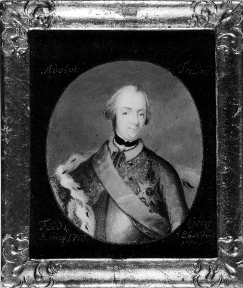 Adolf Fredrik (1710-1771) (Carl Fredrik Mörck) - Nationalmuseum - 28497