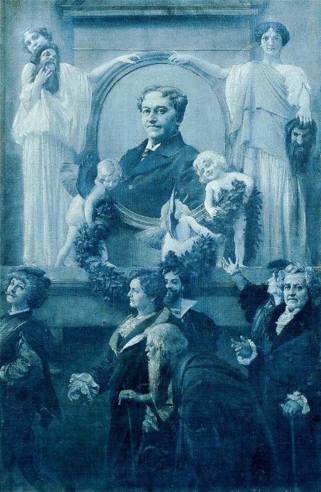 Adolf Hirémy-Hirschl - Der Hofschauspieler Ernst Hartmann - 490 - Österreichische Galerie Belvedere