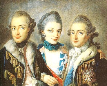 Adolf Friedrich IV and siblings