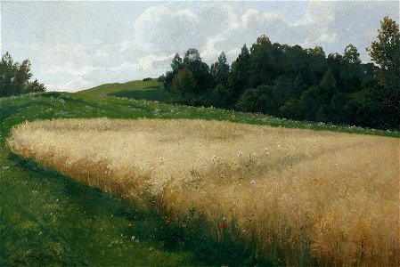 Adolf Kaufmann - Das Haferfeld - 769 - Österreichische Galerie Belvedere