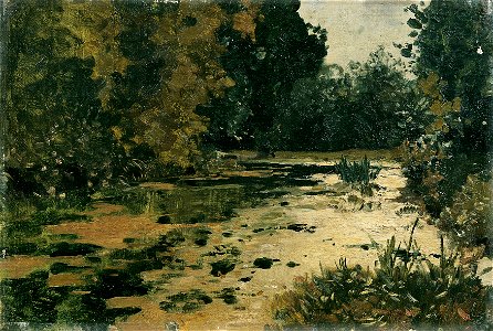 Adolf Gustav Ditscheiner - Waldtümpel - 5356 - Österreichische Galerie Belvedere