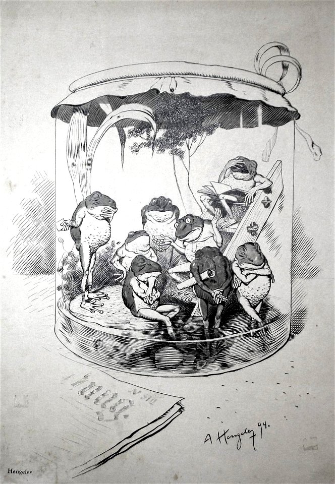Adolf Hengeler - Wetterpropheten, 1894