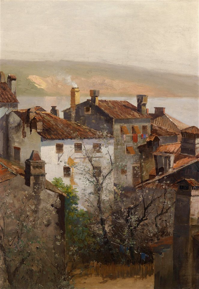 Adolf Kaufmann Frühling in Istrien