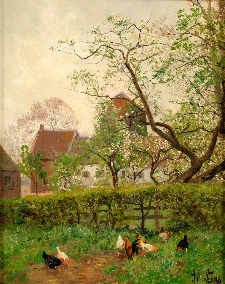 Adolf Lins Der Steinhof in Huckingen