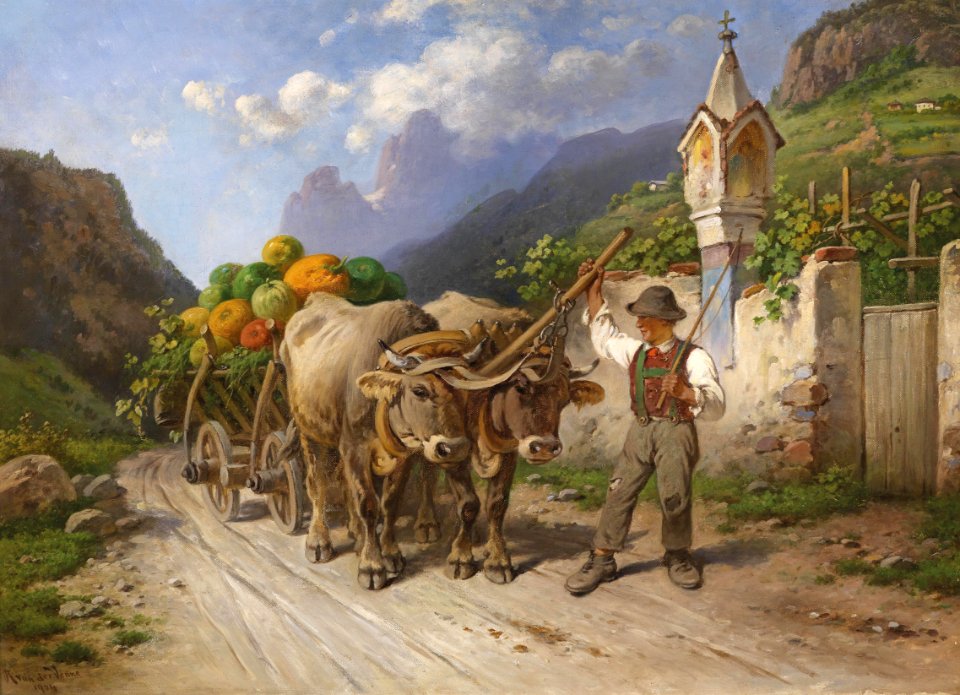 Adolf van der Venne Reiche Ernte 1904