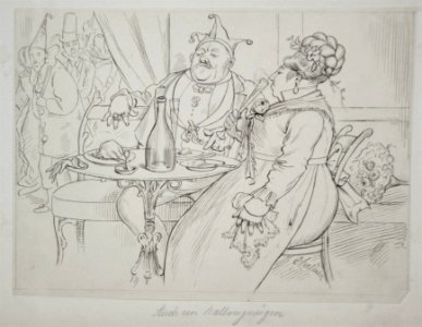 Adolf Oberländer - Auch ein Ballvergnügen (Fasching), 1878