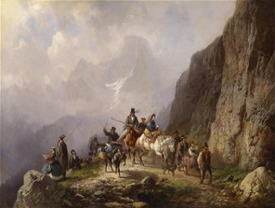 Adolf Schmidt Stadtgesellschaft auf einer Bergtour