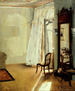 Adolph Menzel - Das Balkonzimmer - Google Art Project