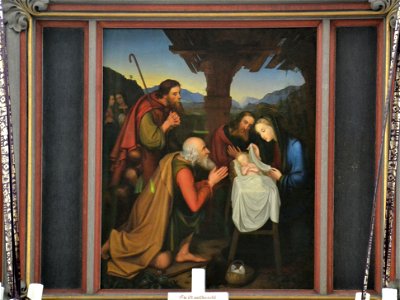 Adolf Zimmermann, Die Anbetung der Hirten