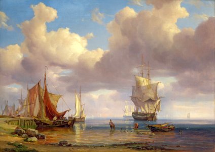 Adolph Friedrich Vollmer - Ruhige See