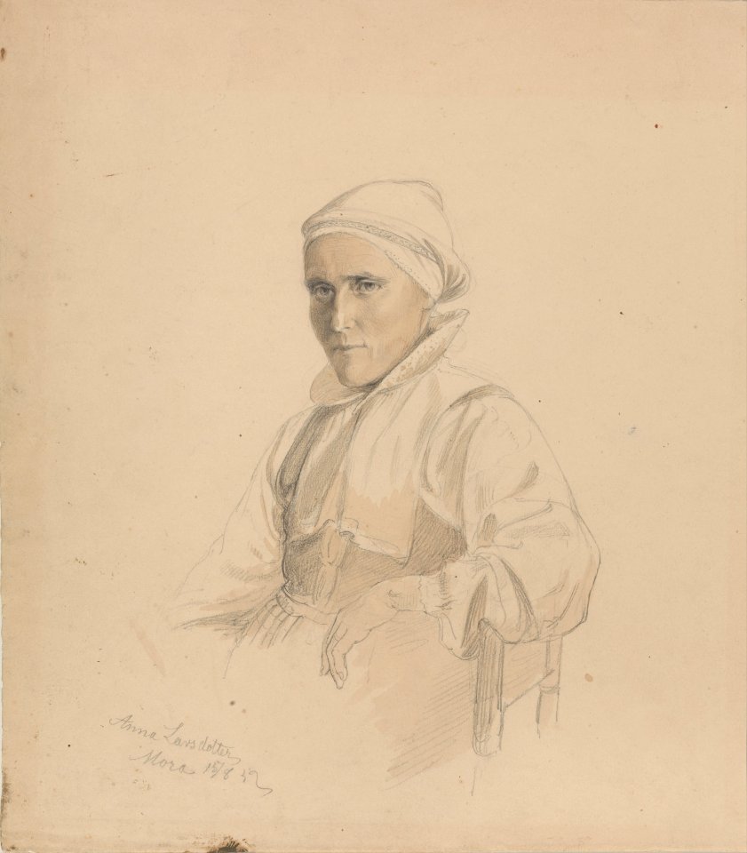 Adolph Tidemand - Anna Larsdatter, Mora - Google Art Project