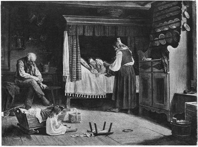Adolf von Becker Junge Mutter