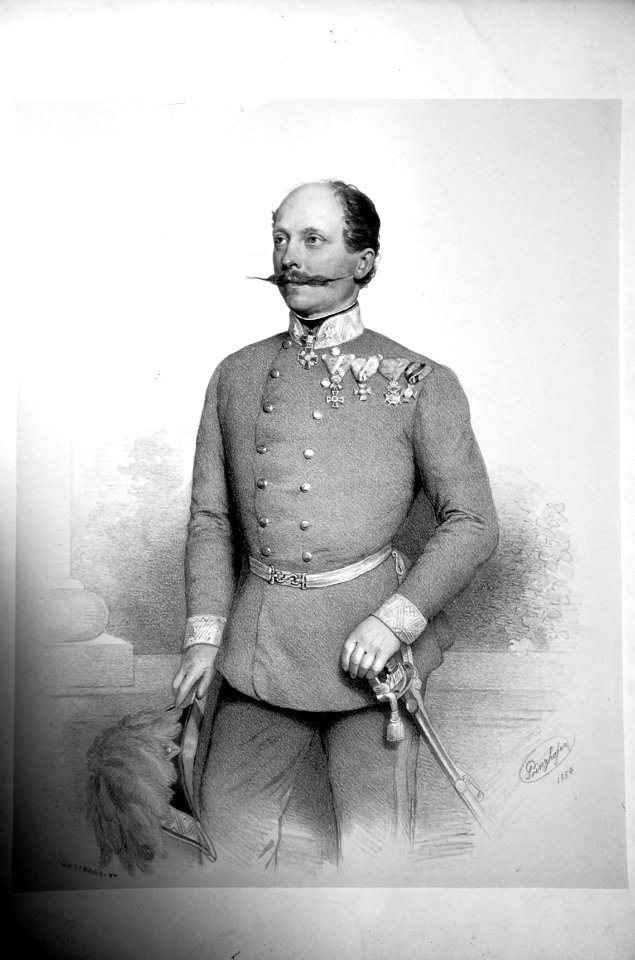 Adolf von Lang Litho
