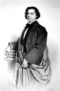 Adolf von Sonnenthal Litho