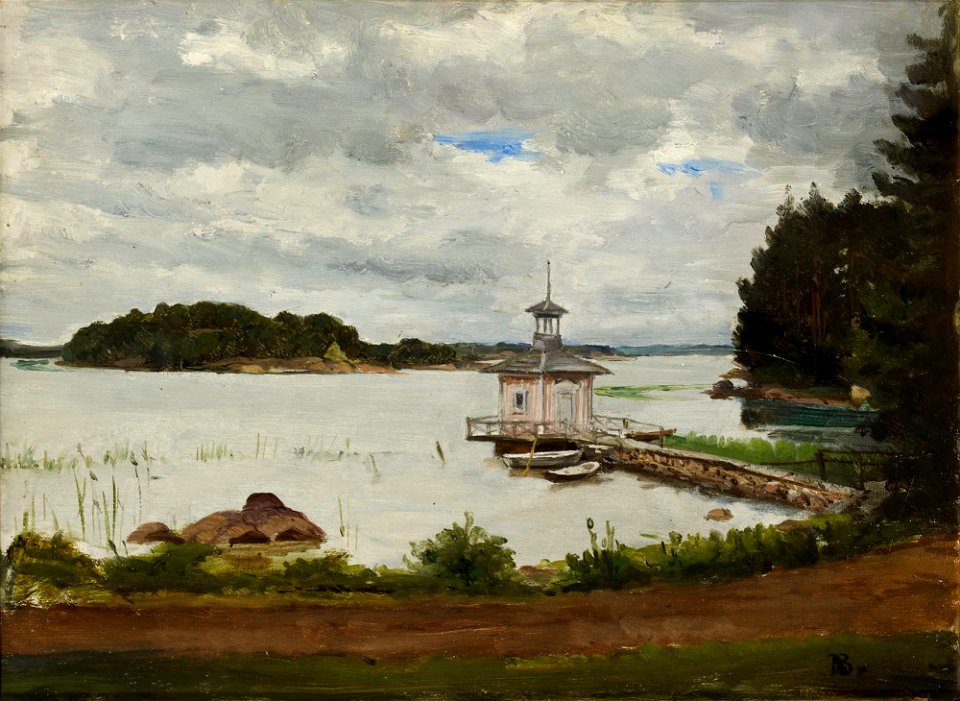 Adolf von Becker - View from Meilahti - A III 2302 - Finnish National Gallery