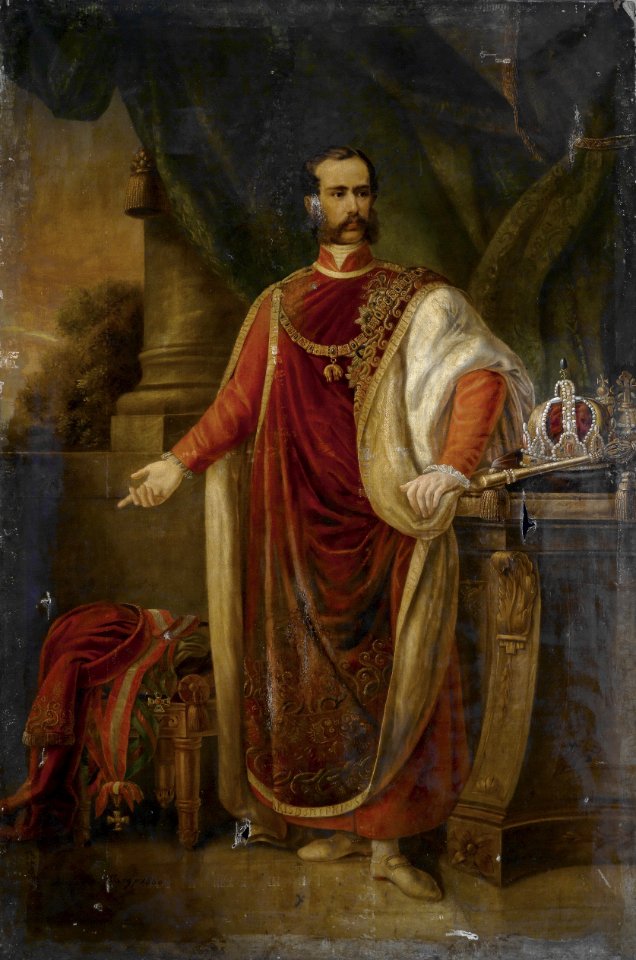 Adolf von Schallberg Kaiser Franz Joseph I 1860