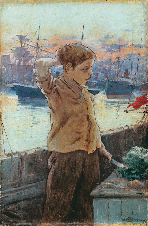 Adolfo Guiard - The Ship’s Boy - Google Art Project