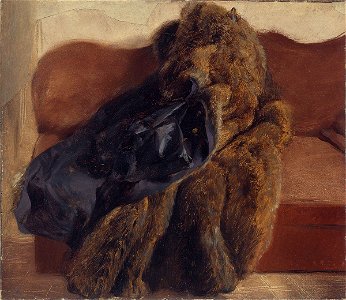 Adolph von Menzel - Pelz des Künstlers - 8507 - Bavarian State Painting Collections
