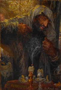 Adolph von Menzel Ende des Versöhnungsfestes