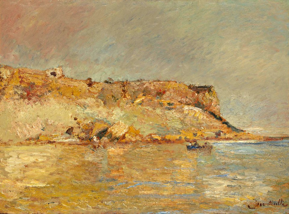 Adolphe Joseph Thomas Monticelli - Kustgebergte - SK-A-2579 - Rijksmuseum