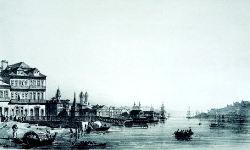 Adolphe d'Hastrel - Praia Don Manuel, Cais Pharoux