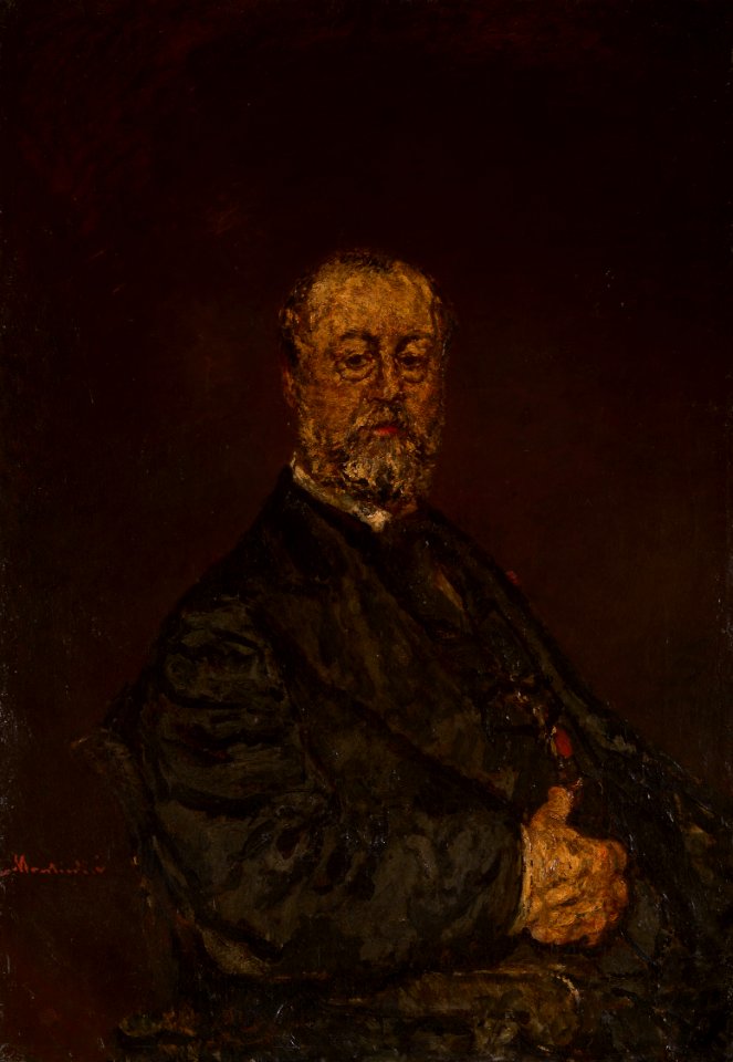 Adolphe Joseph Thomas Monticelli - Portrait of Monsieur Rouland - 1958.117 - Art Institute of Chicago