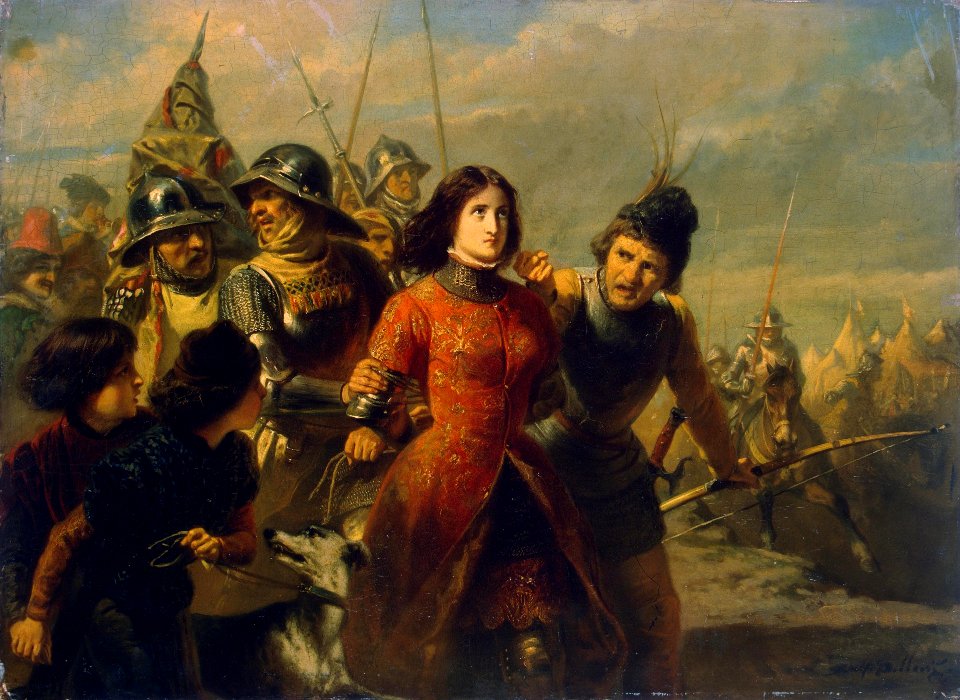 Adolphe Alexandre Dillens - Capture of Joan of Arc - WGA06347