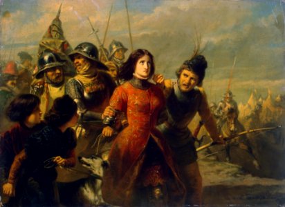Adolphe Alexandre Dillens - Capture of Joan of Arc - WGA06347