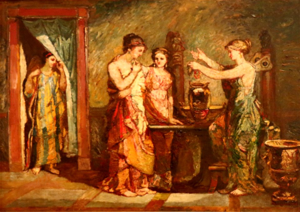 Adolphe Joseph Thomas Monticelli - Psyché