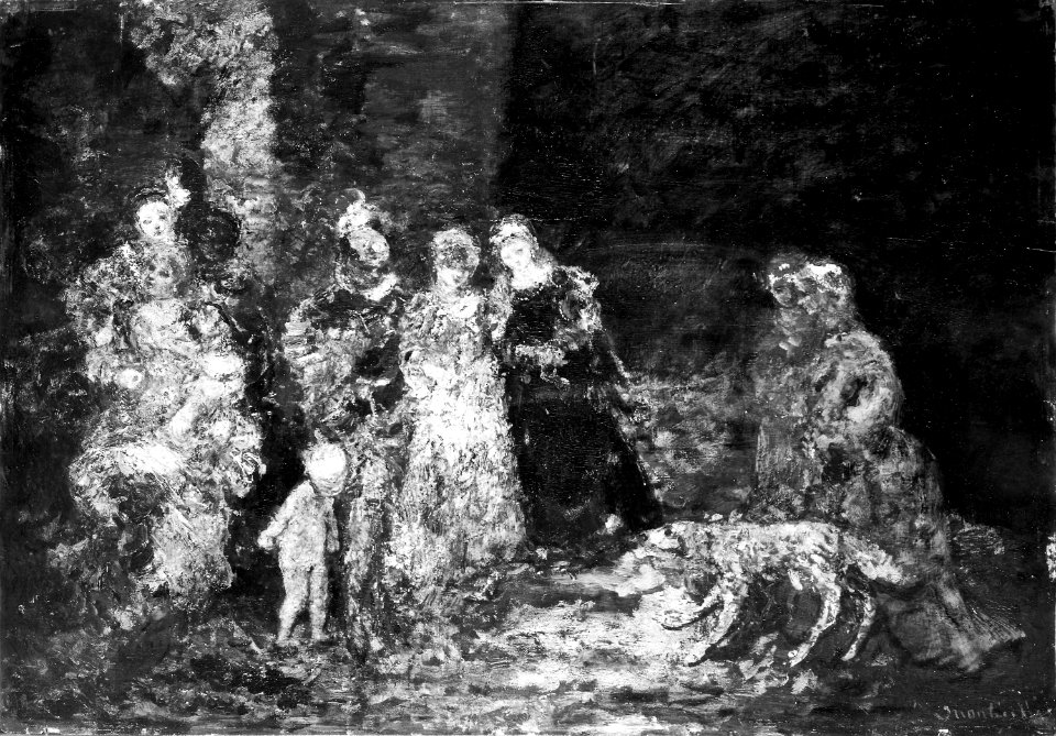 Adolphe Joseph Thomas Monticelli - The Fairies - 1947.96 - Art Institute of Chicago