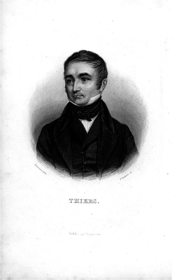 Adolphe Thiers par Goutière