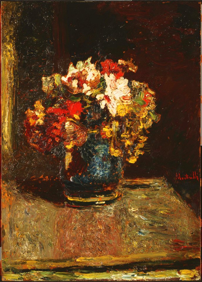Adolphe Monticelli - Bouquet - Google Art Project