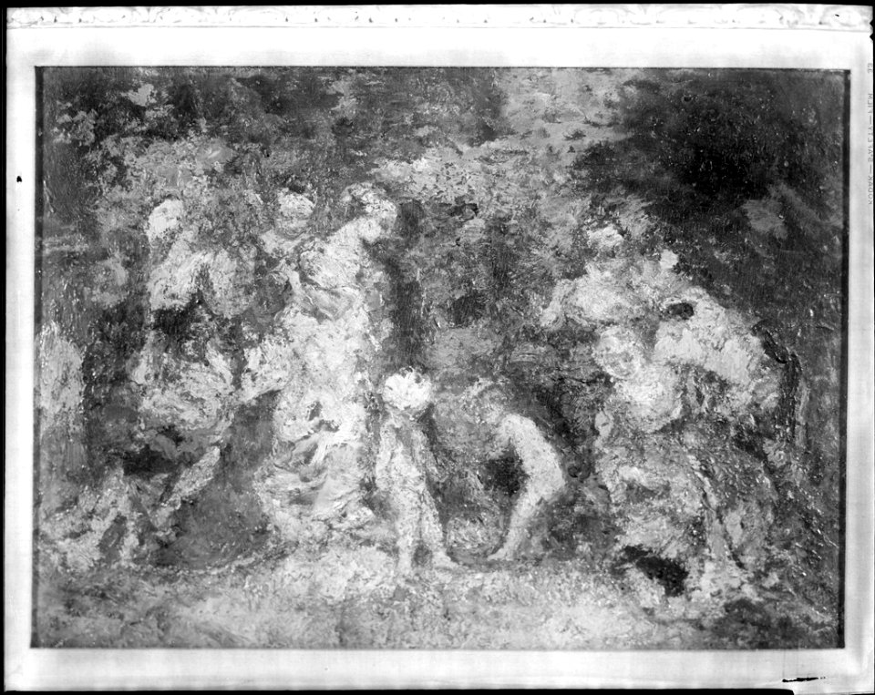 Adolphe Monticelli - A Garden Party - 1961.160 - Fogg Museum