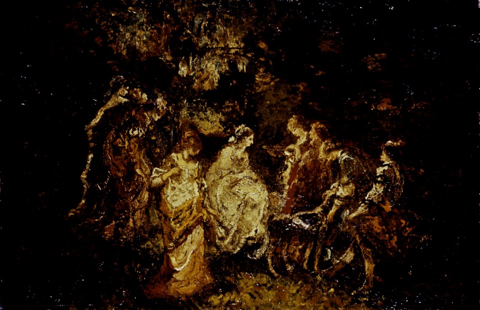 Adolphe Monticelli - Garden Scene - 69.3 - Minneapolis Institute of Arts