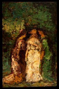 Adolphe Monticelli - Trois femmes sous les arbres - PPP4703 - Musée des Beaux-Arts de la ville de Paris