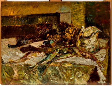 Adolphe Monticelli - Still Life with Sardines and Sea-Urchins - 1985.R.39 - Dallas Museum of Art