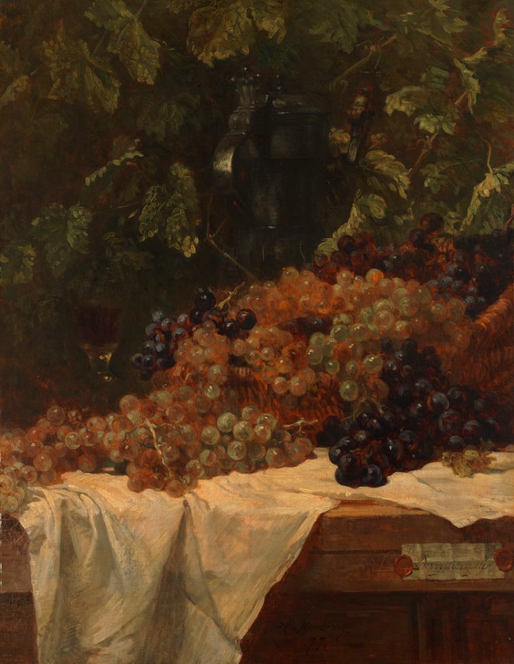 Adolphe Mouilleron - De wijn is een spotter - SA 3482 - Amsterdam Museum