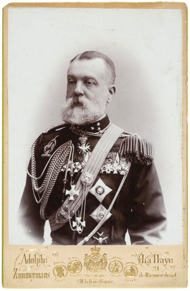 Adolphe Zimmermans - Portret van S.M.S. de Ranitz (1846-1916)