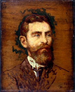 Adolphe Monticelli - Portrait de François Ziem - PPP4957 - Musée des Beaux-Arts de la ville de Paris. Free illustration for personal and commercial use.
