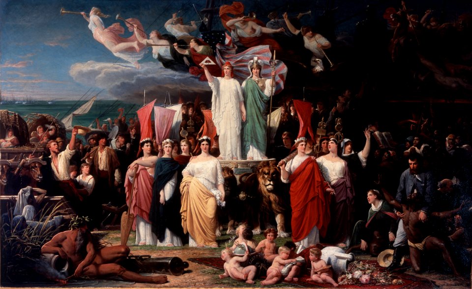 Adolphe Yvon - Genius of America - 55-1941 - Saint Louis Art Museum