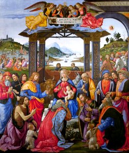 Adoration of the Magi Spedale degli InnocentiFXD