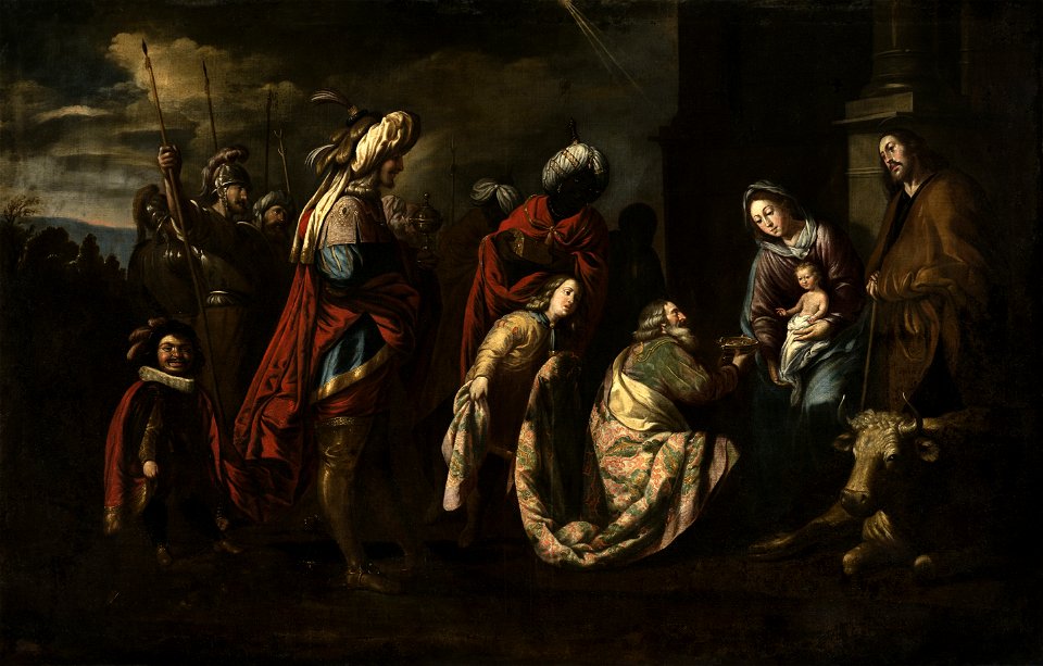 Adoración de los Magos - Antonio Palomino