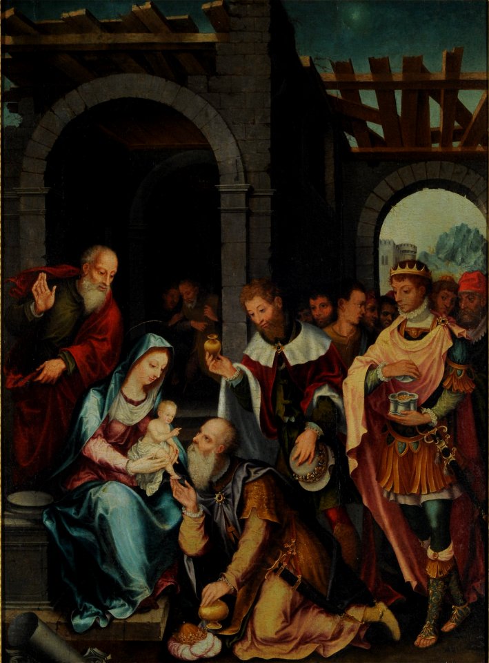 Adoración de los Magos - Bartholomäus Bruyn