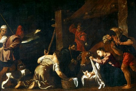 Adoración de los pastores, de Pedro de Orrente (Museo del Prado)