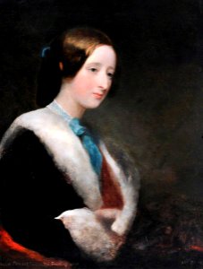 Adolphus Robert Venables (c.1805-1892) - Louisa Pennant (d.1853), Viscountess Feilding, Aged 18 - 1548239 - National Trust