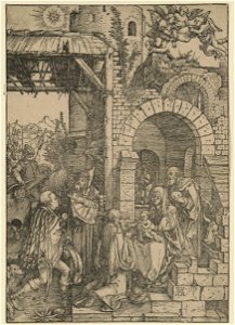 Adoration of the Magi) - AD (monogram) LCCN2015650869
