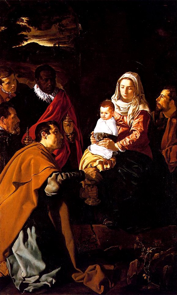 Adoración de los Magos, by Diego Velázquez