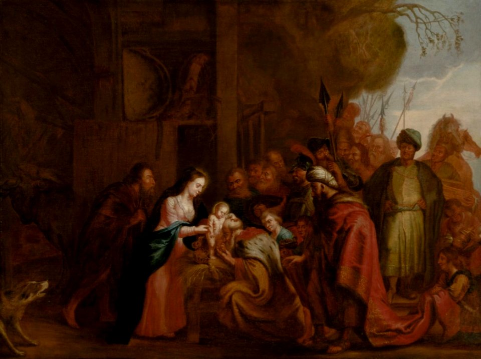 Adoration of the Magi - Pokłon Trzech Króli XVIII wiek Muzeum Slaskie Katowice